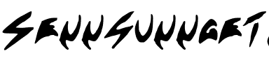 Sennsunngeta Medium.ttf