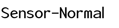 Sensor Normal.ttf