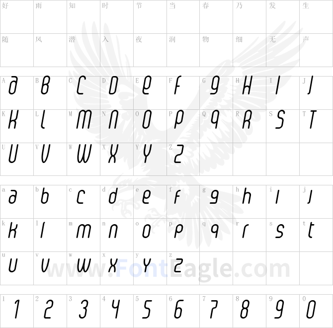 Senzi-Italic