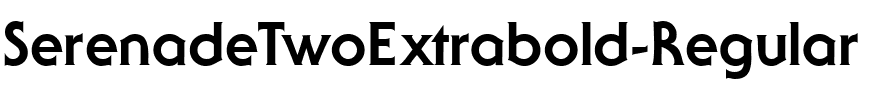 SerenadeTwoExtrabold Regular.ttf