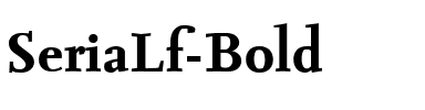 SeriaLf-Bold Regular.ttf