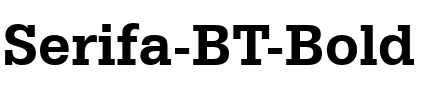 Serifa BT Bold.ttf