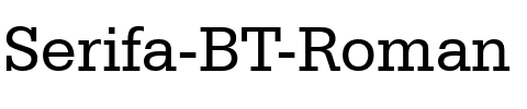 Serifa BT Roman.ttf