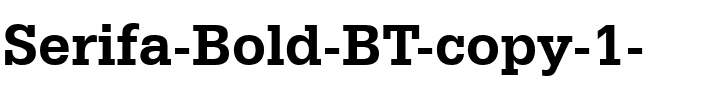 Serifa BT Bold.ttf