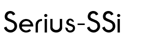 Serius SSi Regular.ttf
