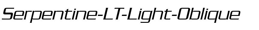 Serpentine LT Light Italic.ttf