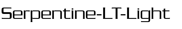Serpentine LT Light Regular.ttf