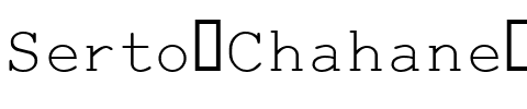 Serto Chahane 4 Regular.ttf