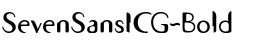 SevenSansICG Bold.ttf