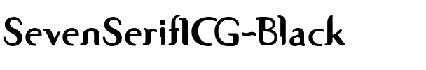 SevenSerifICG Black.ttf