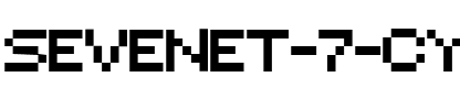 Sevenet 7 Cyr Regular.ttf