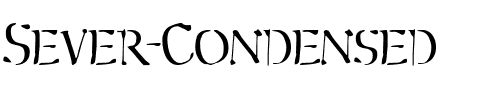 Sever Condensed Condensed.ttf