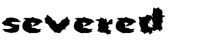 Severed Regular.ttf