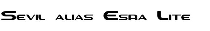Sevil alias Esra Lite Regular.ttf