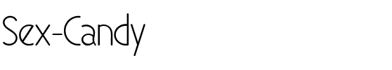 Sex & Candy Regular.ttf