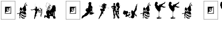 Sexy Silouette Stencils Regular.ttf