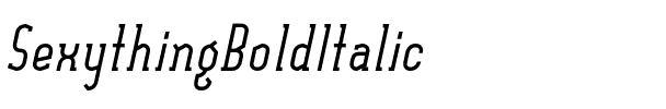 Sexything Bold Italic.ttf