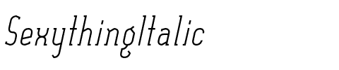 Sexything Italic.ttf