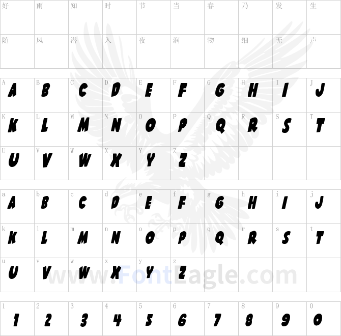 Shablagoo-Condensed-Italic