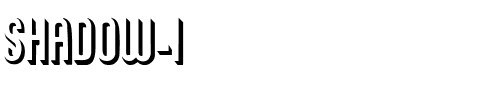Shadow 1 Regular.ttf