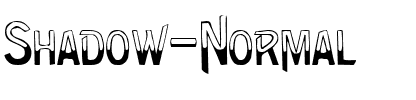 Shadow Normal.ttf