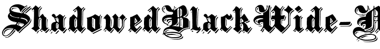 ShadowedBlackWide Normal.ttf