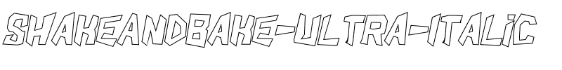 ShakeAndBake Bold Italic.otf