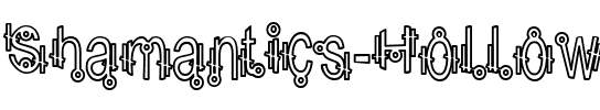 Shamantics Hollow Regular.ttf