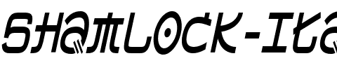 Shamlock Italic.ttf