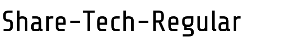 Share Tech Regular.ttf