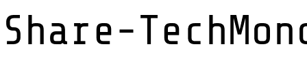 Share-TechMono Regular.otf