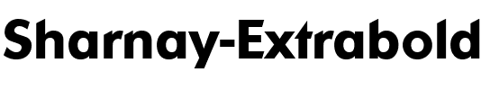 Sharnay Extrabold Regular.ttf
