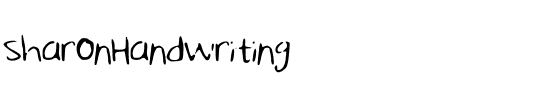 SharonHandwriting Medium.ttf