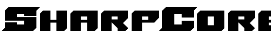 SharpCore Regular.ttf