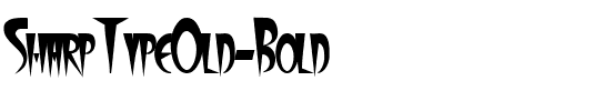 SharpTypeOld Bold.ttf