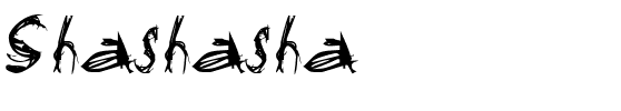 Shashasha Medium.ttf