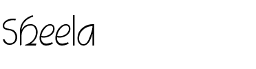 Sheela Regular.ttf