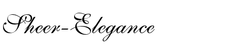 Sheer Elegance Normal.ttf