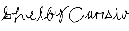 ShelbyCursive Cursive.ttf