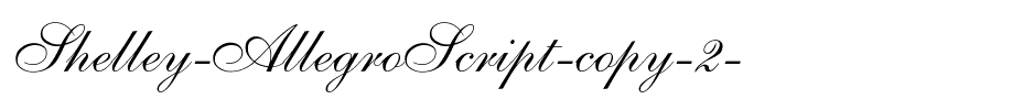 Shelley-AllegroScript Regular.ttf