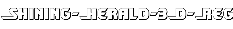 Shining Herald 3D Regular.ttf