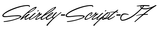 Shirley Script JF Regular.ttf