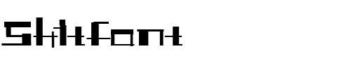 Shitfont Regular.ttf