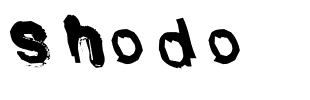 Shodo Regular.ttf