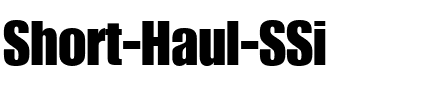 Short Haul SSi Regular.ttf
