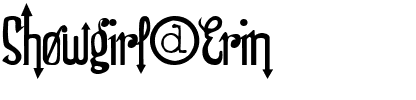 Showgirl  Erin.ttf