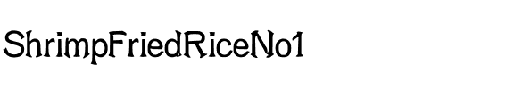 ShrimpFriedRiceNo1 Medium.ttf