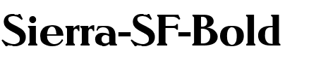 Sierra SF Bold.ttf