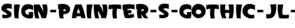 Sign Painter’s Gothic JL Regular.ttf