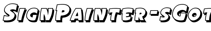SignPainter'sGothicIt.Sh.SC JL Regular.ttf